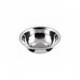 Миска Bowl-Roll-19, объем 1200 мл, из нерж стали, зеркальная полировка, диа 19,5 см