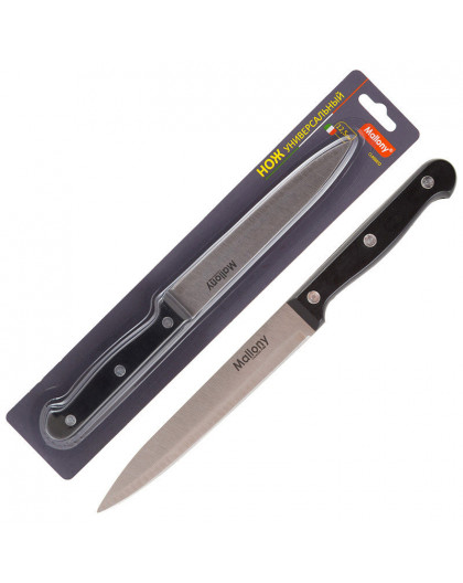 Нож с пластиковой рукояткой CLASSICO MAL-06CL универсальный, 12,5 см