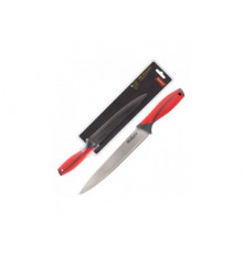 Нож с прорезиненной рукояткой ARCOBALENO MAL-02AR разделочный, 20 см