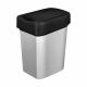 Контейнер для мусора 10л METAL BIN (Черный)