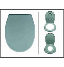 Сиденье для унитаза жесткое Океан LUX однотонное с детской накладкой