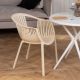 Стул ESCALATE 750х540х530см, нагрузка до 120кг 1шт БЕЖЕВЫЙ