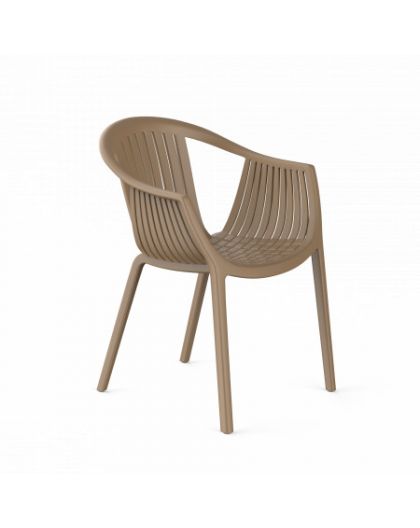 Стул ESCALATE 750х540х530см, нагрузка до 120кг 1шт КАПУЧИНО