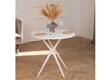 Стол TEORI T1 750х800х800см БЕЛЫЙ