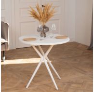 Стол TEORI T1 750х800х800см БЕЛЫЙ