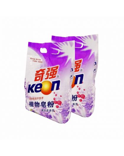 Стиральный порошок универсальный с кислородным отбеливателем для всех типов белья с ароматом Лаванды