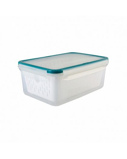 Контейнер ЭКСТРА ЛОК l 2,4л bright с сеткой