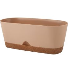 Горшок овальный InGreen WOOD для суккулентов, 25 см