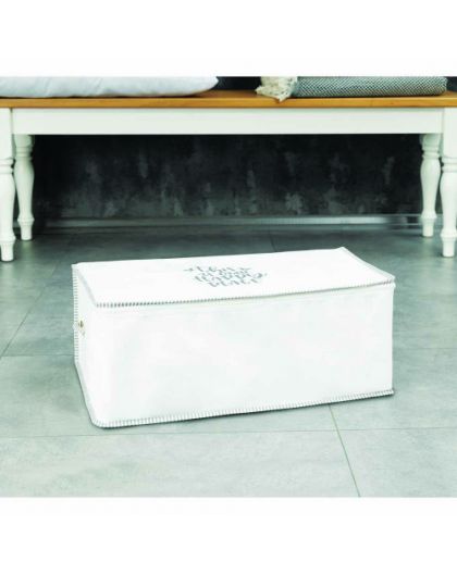 Кофр для хранения с ручками COSY 650х450х240мм, 70л (Белый)