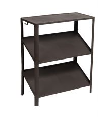 Этажерка для обуви VIKEA compact 3-х ярусная (венге) 445х295х705мм