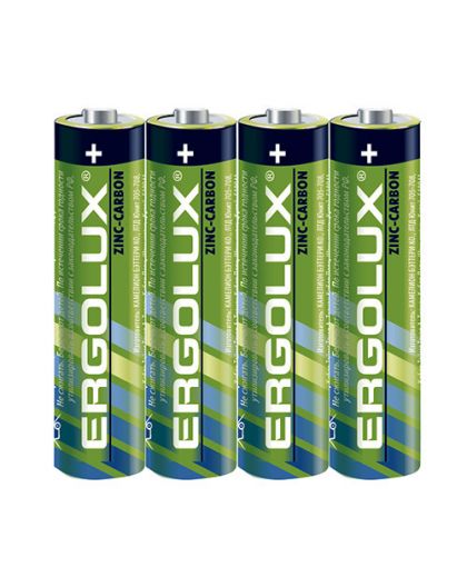 Батарейки солевые Ergolux R 03 SR4 (R03SR4, 1.5В)