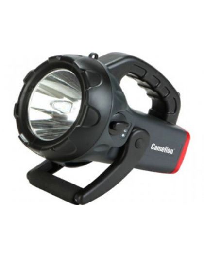 Фонарь Camelion 2931R2 (фонарь аккум 220В/12В, карбон, 10W CREE LED, 4В 4Ач , пластик, коробка)