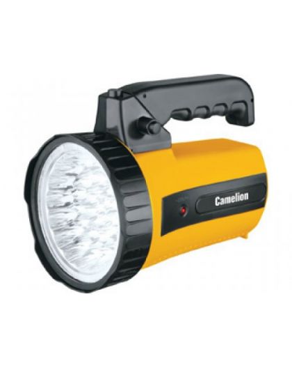 Фонарь Camelion LED29315 (фонарь аккум. 220В, желтый, 35 LED, 6В 4А-ч, пластик, коробка)