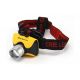 Фонарь Ultraflash E157 (фонарь налоб аккум 220В, желтый, CREE 3 Ватт, фокус, 3 реж, пласт, бокс)