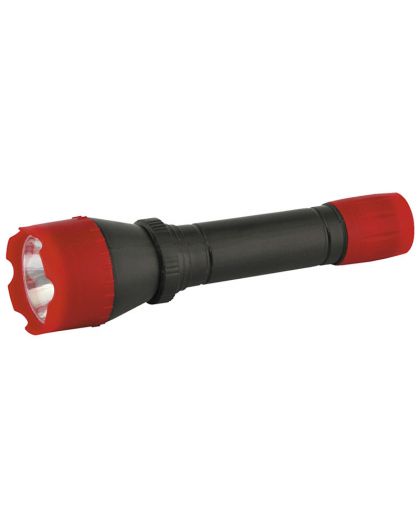 Фонарь Ultraflash 6102-ТН (фонарь, красный, 1LED, 1 реж, 2XR6, пласт, блист-пакет)