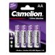 Camelion ULTRA LR6 BL-4 (LR6-BP4UT, мизинчиковая батарейка ААА,1.5В)