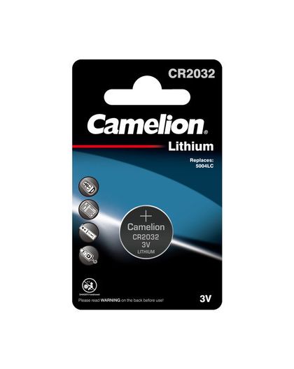 Батарейки литиевые Camelion CR2032 BL-1 (CR2032-BP1, 3V)