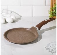Сковорода блинная 22см АП Гранит brown