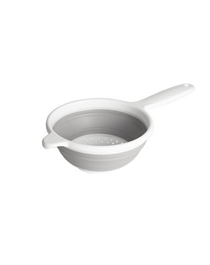 Дуршлаг складной Compact (дымчато-серый) 398х220х86мм