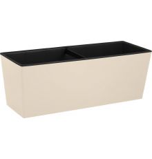 Балконный ящик InGreen London Cube 40 см c дренажной вставкой