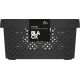 Корзина для хранения с крышкой Plast Team BLACK 10 л