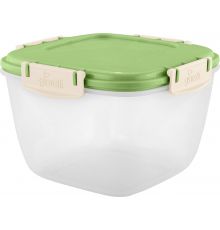Контейнер для продуктов Sugar&Spice Barberry герметичный 1,35л квадратный