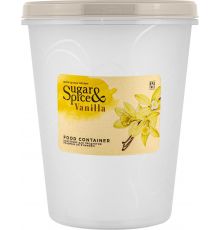 Банка для продуктов Sugar&Spice Vanilla с завинчивающейся крышкой 1л