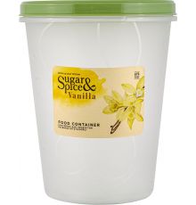 Банка для продуктов Sugar&Spice Vanilla с завинчивающейся крышкой 1л