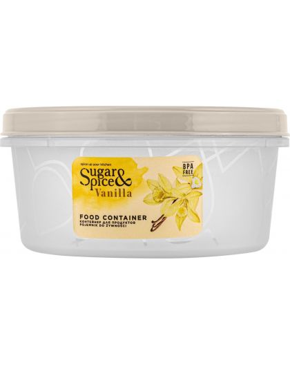 Банка для продуктов Sugar&Spice Vanilla с завинчивающейся крышкой 0,4л