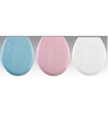 Сиденье для унитаза жесткое Бантик в упаковке 1/12