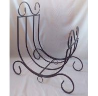 Дровница Березка  кованая МЕДЬ ширина 39 см длина 67 см высота 76 см