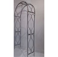 Арка Ромб -2 большая разборная без горшков бронза высота 2400мм ширина 1100мм глубина 360 мм Труба D 11