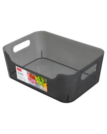 Корзинка универсальная SCANDI 240х170х90мм, 3,1л (черный)