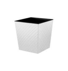 Горшок для цветов InGreen Manhattan CUBE 301 х 301 мм, 22 л c дренажной вставкой