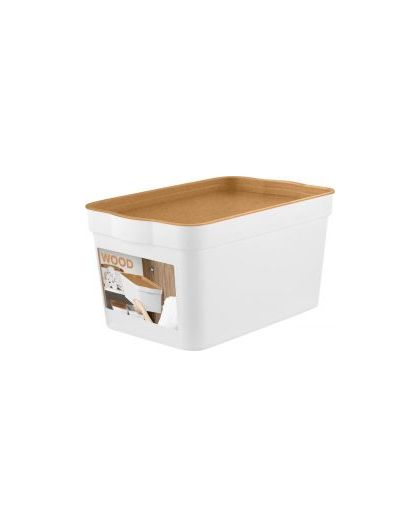Ящик для хранения Keeplex Wood 2,3 л 21,1х14,1х11 см