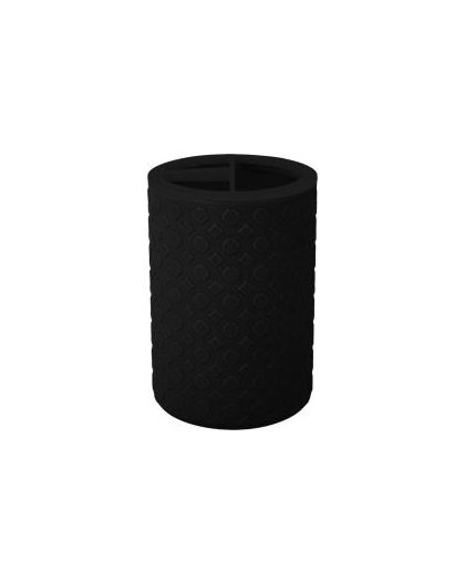 Подставка для зубных щеток Plast Team BLACK