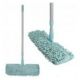 Швабра Флеттер 2-стор.Мамонтенок чистолюб микрофибра бархат+лапша, телескоп.ручка (30) Мята