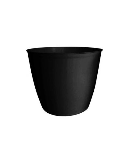 Горшок для рассады многоразовый INGREEN ECO BASE с дренажными отверстиями 0,7л, черный
