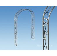Арка садовая разборная профильная 2,5*1,25*0,35м