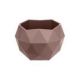 Кашпо Топаз (0,17л.) Цв. Пыльная роза (Арт. КШ-1382)