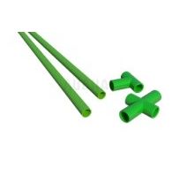 Комплект для сборки парника (15 трубок, 6 тройников, 12 крестовин)