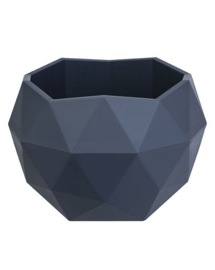 Кашпо Топаз (0,45л.) Цв. Антрацит (Арт. КШ-9115)