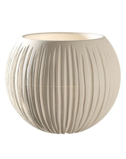 Кашпо Сфера (1,7 л.) Цв. Кремовый (Арт. КШ-9526)