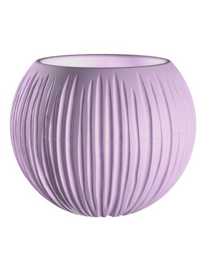Кашпо Сфера (1,7 л.) Цв. Лавандовый сорбет (Арт. КШ-9634)