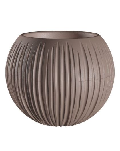 Кашпо Сфера (1,7 л.) Цв. Мокачино (Арт.КШ-9636)
