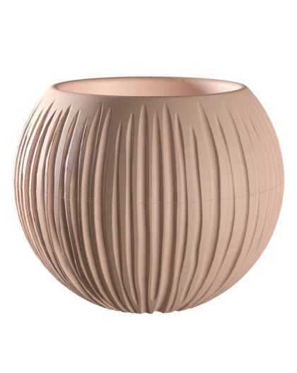 Кашпо Сфера (1,7 л.) Цв. Фраппе  (Арт. КШ-9635)