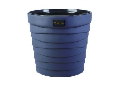 Кашпо Бархан (12л) Цв. Антрацит (Арт. КШ-0545)