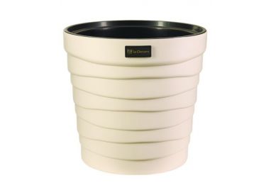 Кашпо Бархан (12л) Цв. Кремовый (Арт.КШ-0547)