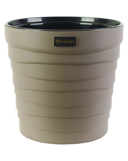 Кашпо Бархан (12л) Цв. Мокачино (Арт. КШ-0548)