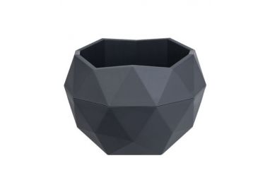 Кашпо Топаз (0,17л.) Цв. Антрацит (Арт. КШ-1373)